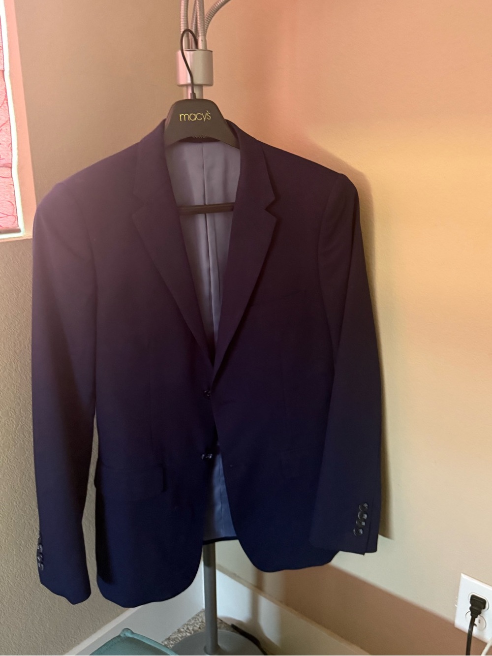 Men's Navy Blazer - SuitShop 38R